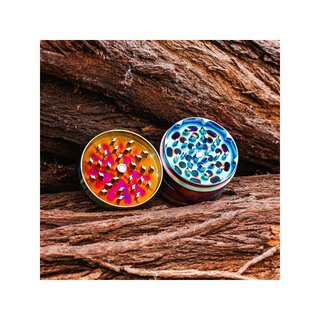 GIZEH Grinder Alu 50mm - 4Parts Icy (1 Stk)