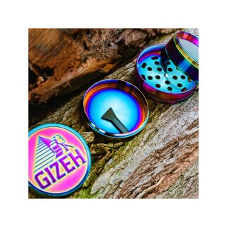 GIZEH Grinder Alu 50mm - 4Parts Icy (1 Stk)