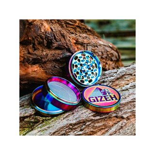 GIZEH Grinder Alu 50mm - 4Parts Icy (1 Stk)
