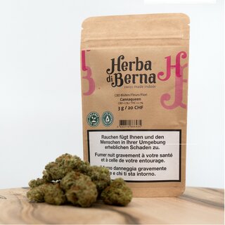 HerbadiBerna Indoor Bl�ten - Cannaqueen (CHF20.00/3g)
