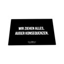 GeileTeile AcrylPlatte - Wir ziehen alles (22 x 14cm)
