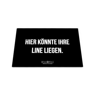GeileTeile AcrylPlatte - Hier K�nnte (22 x 14cm)
