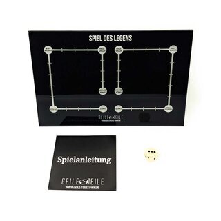 GeileTeile AcrylPlatte - Spiel des Legens (22 x 14cm)