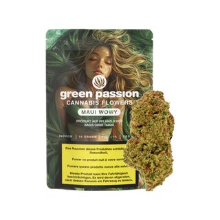GreenPassion Indoor Bl�ten - Maui Wowy (CHF13.00/2g)