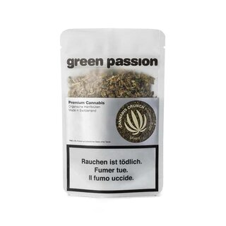 GreenPassion Indoor Bl�ten - Cannabis Crunch (CHF20.00/20g)