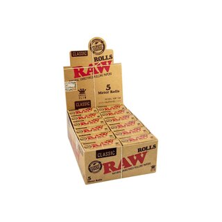 Raw Rolls Slim - Classic (24 x 5m)