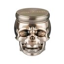 SuperHeroes Grinder Alu 55mm - 4Parts Skull Silver (1 Stk)
