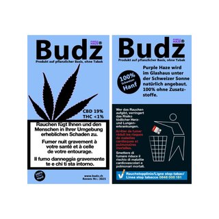 Budz Indoor Bl�ten - Purple Haze (CHF7.50/1.5g)