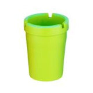 Autoaschenbecher 8cm - Leuchtstreifen Gr�n (1 Stk)