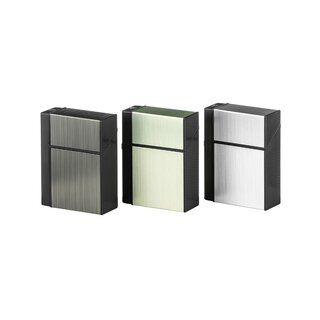 Angelo Feuerzeug Jetflame Blue - Zigaretten Push Box (1 x 12Stk)