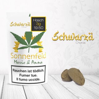 Sonnenfeld CBD - Hasch - Charas (CHF 19.50/3g)