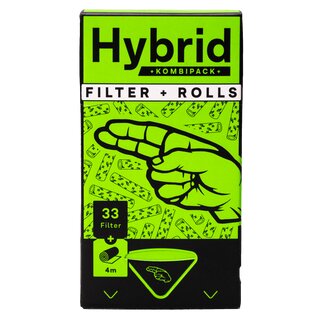 Hybrid Supreme Aktivkohlefilter - Filter + Rolls (1 x 33 Stk.)