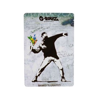 GRollz Bag Banksy 10x15cm - Flower Thrower (1 Stk)