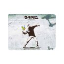 Banksy Bag - Flower Thrower (10.5cm x 8cm)