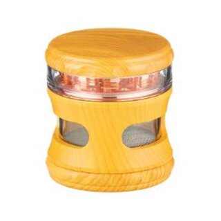 SuperHeroes Grinder Wood 60mm - 4Parts with Viewport (1 Stk)