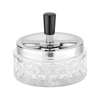 Angelo Drehaschenbecher Glas 12cm (1 Stk)