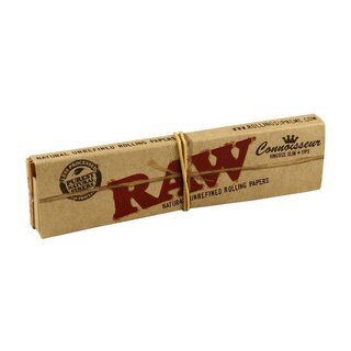 Raw KingSize Slim +Tips - Connoisseur (24 x 32Stk)