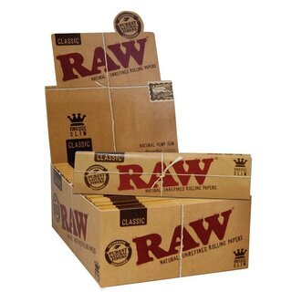 Raw KingSize Slim - Classic (50 x 32Stk)