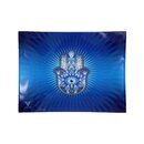 VSyndicate RollingTray Glass 16cm x 12cm - Hamsa Blue (1...