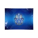 VSyndicate RollingTray Glass 16x12cm - Hamsa Blue (1 Stk)