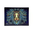 VSyndicate RollingTray Glass 16x12cm - Tribal Lion (1 Stk)