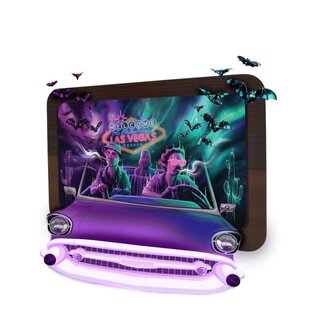 VSyndicate RollingTray Wood 19.7cm x 14cm - 3D Bat Country (1 Stk)