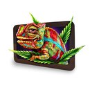 VSyndicate RollingTray Wood 19.7cm x 14cm - 3D Cloud 9...