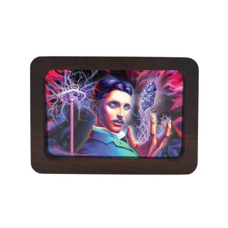 VSyndicate RollingTray Wood 19.7x14cm - 3D High Voltage (1 Stk)