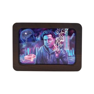 VSyndicate RollingTray Wood 19.7cm x 14cm - 3D Space Xhale (1 Stk)