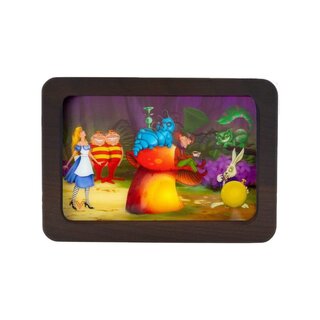VSyndicate RollingTray Wood 19.7x14cm - 3D Alice Mushroom (1 Stk)