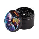 VSyndicate Grinder Ceramic 55mm - 4Parts Non-Stick Black...