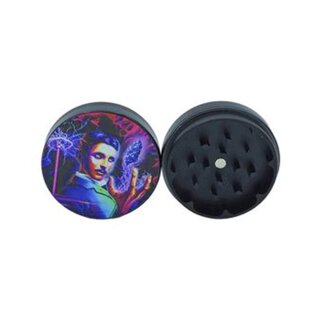 VSyndicate Grinder Alu 50mm - 2Parts SharpShred High Voltage (1 Stk)