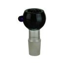 Steckkopf f�r Bong Glas - Schwarz (1 Stk)