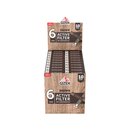 GIZEH ActiveFilter 6mm - Brown (20 x 10Stk)