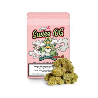 Weedx Indoor Bl�ten - Swiss OG (CHF50.00/8g)