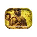 RollingTray Metal 18x14cm - Buddha Hemp Leaf (1 Stk)
