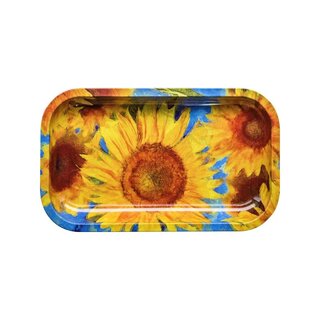 RollingTray Metal 27x16cm - Sun Flowers (1 Stk)