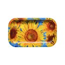 RollingTray Metal 27cm x 16cm - Sun Flowers (1 Stk)