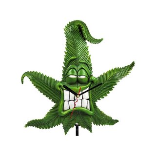 Cannabuds Uhr - Pendel (1 Stk)