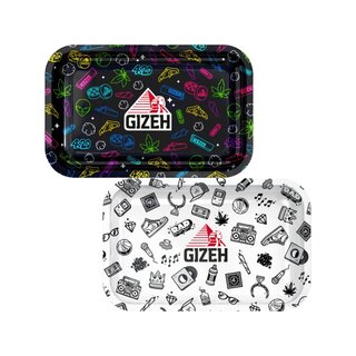 GIZEH RollingTray 27.5cm x 17.5cm - Comic Mix (1 x 6Stk)
