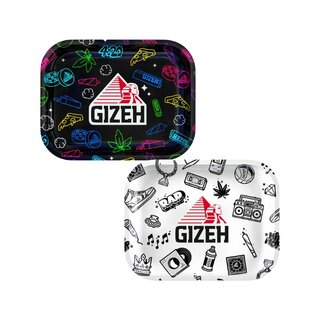 GIZEH RollingTray 18cm x 14cm - Comic Mix (1 x 8Stk)