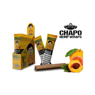 Chapo HempWrap - El Patron Orange Peach (1 x 2Stk)
