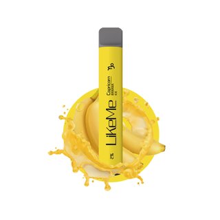 LikeMe EinwegVape 20mg - Capricorn 650P Banana Ice (1 Stk)