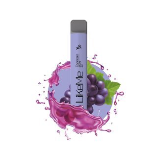 LikeMe EinwegVape 20mg - Capricorn 650P Grape Ice (1 Stk)