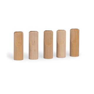 Purize Holzmundstck Xtra Slim 6mm  (5 Stk.)
