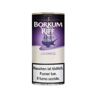 BorkumRiff PfeifenTabak Beutel - Licorice (5 x 50g)