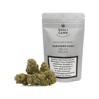 Qualicann Indoor Bl�ten - Habanero Kush (CHF39.90/5.5g)