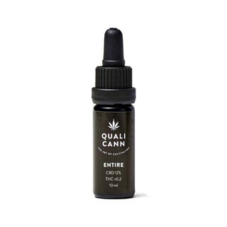 Qualicann CBD Oil 12% - Entire (10ml)