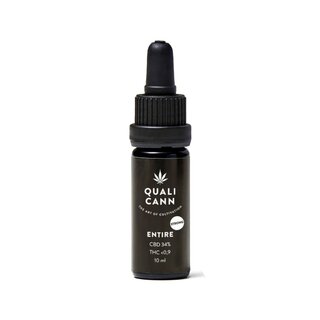Qualicann CBD Oil 34% - Entire (10ml)
