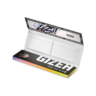 GIZEH KingSize Slim +Tips - 420 Sneakeredition (26 x 34Stk)